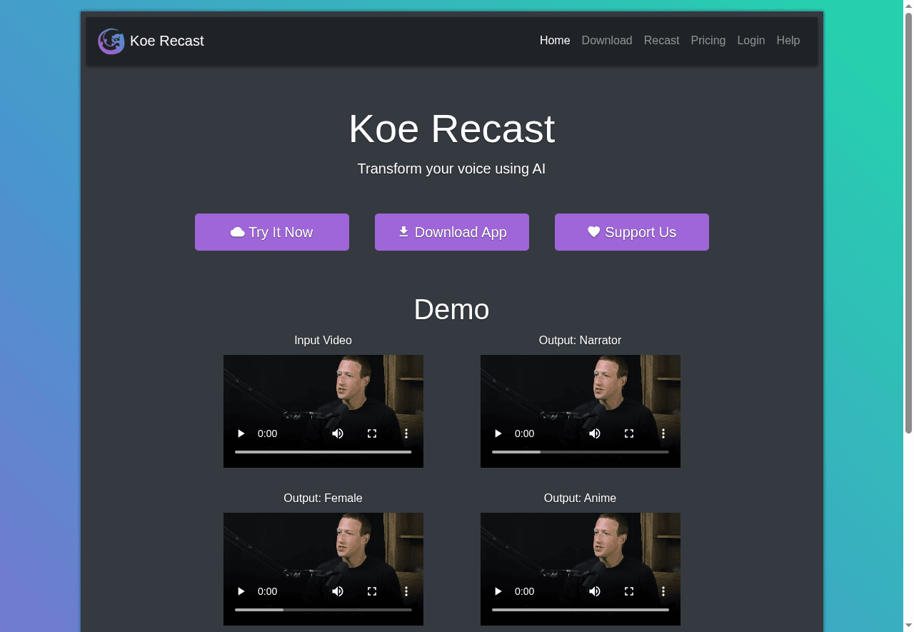 Koe Recast