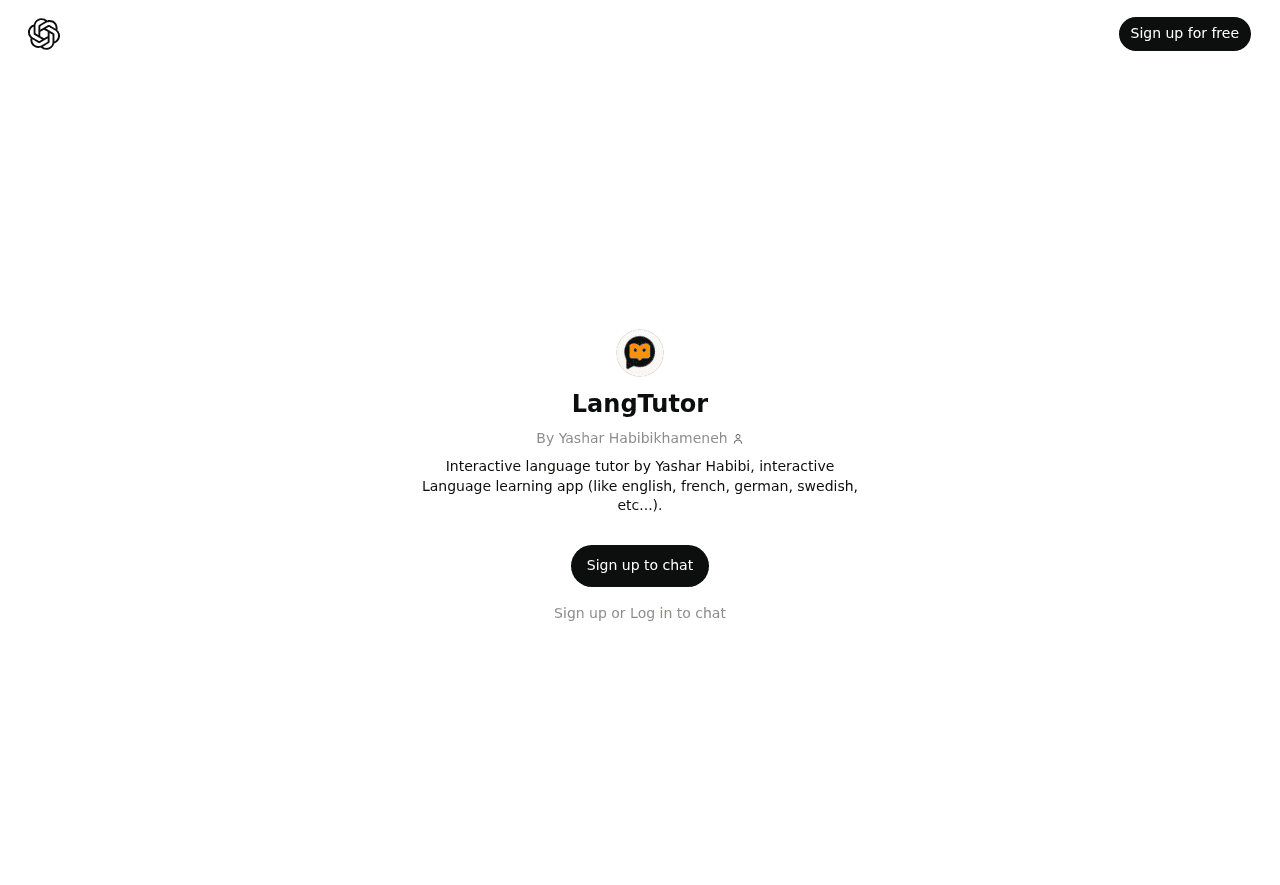 LangTutor