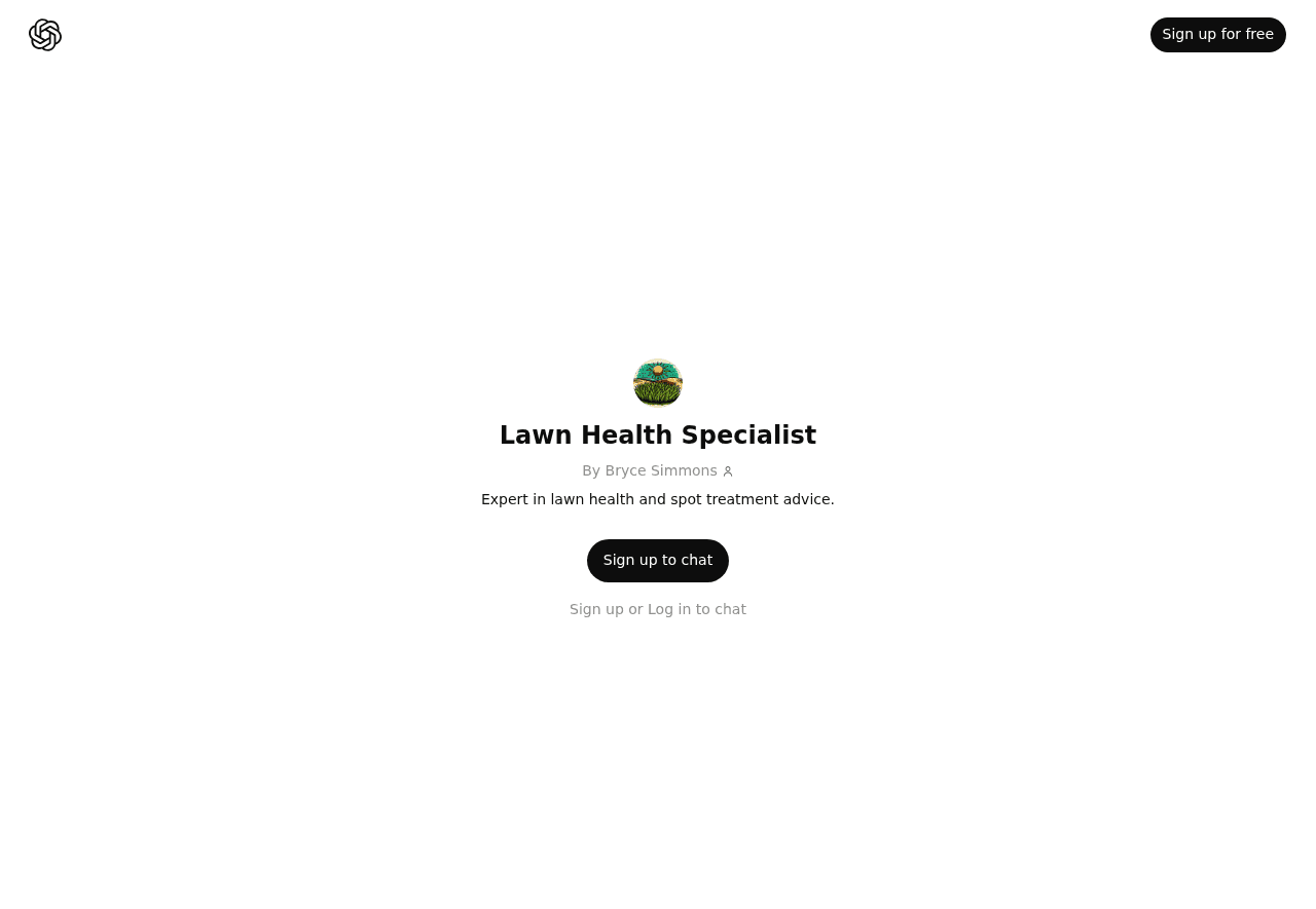 Lawn Health Specialist