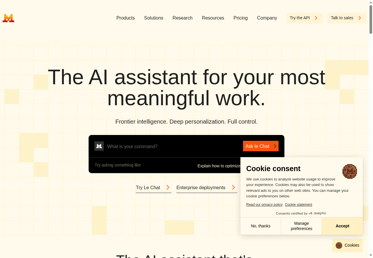 Le Chat by Mistral AI