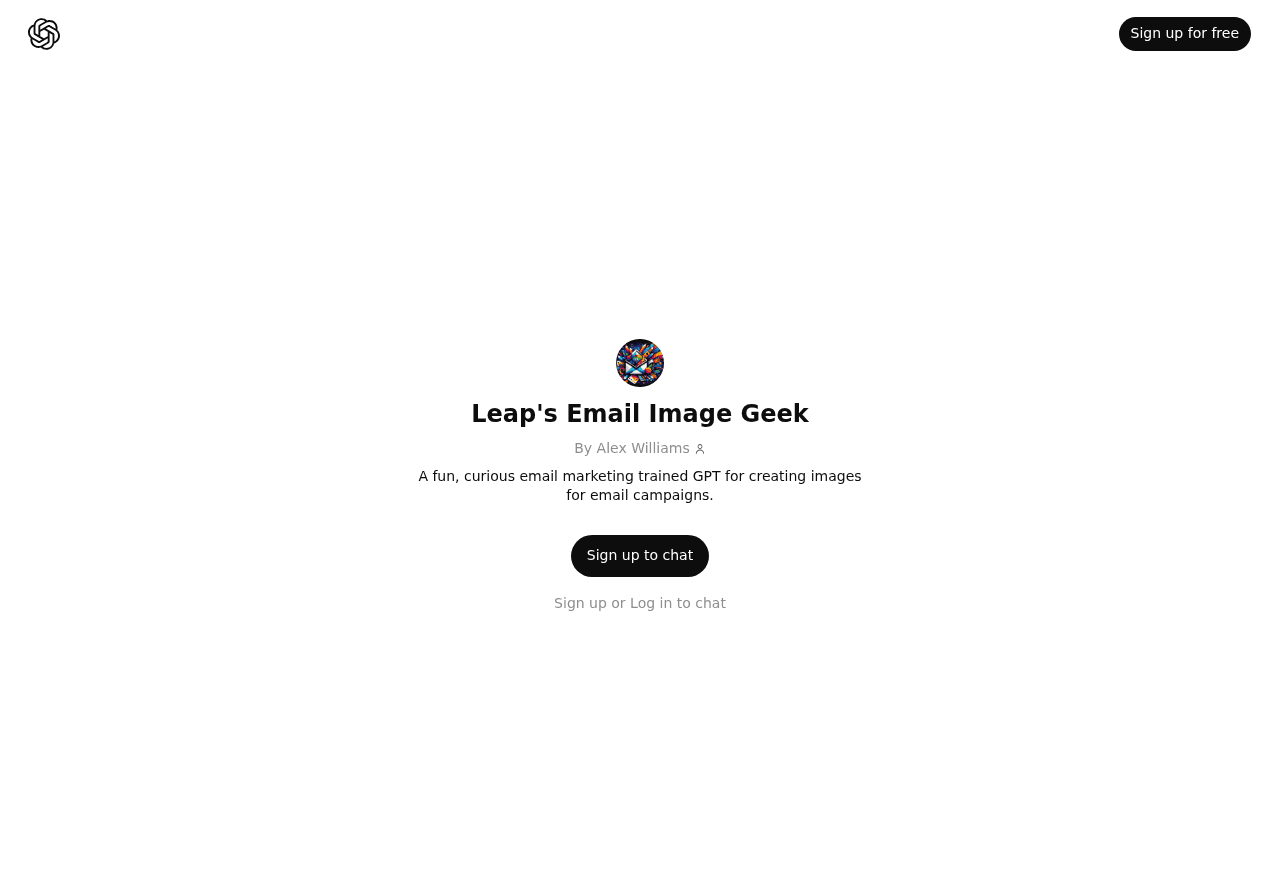 Leap's Email Image Geek