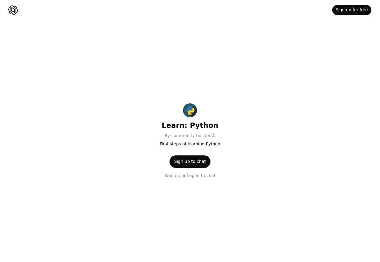 Learn: Python