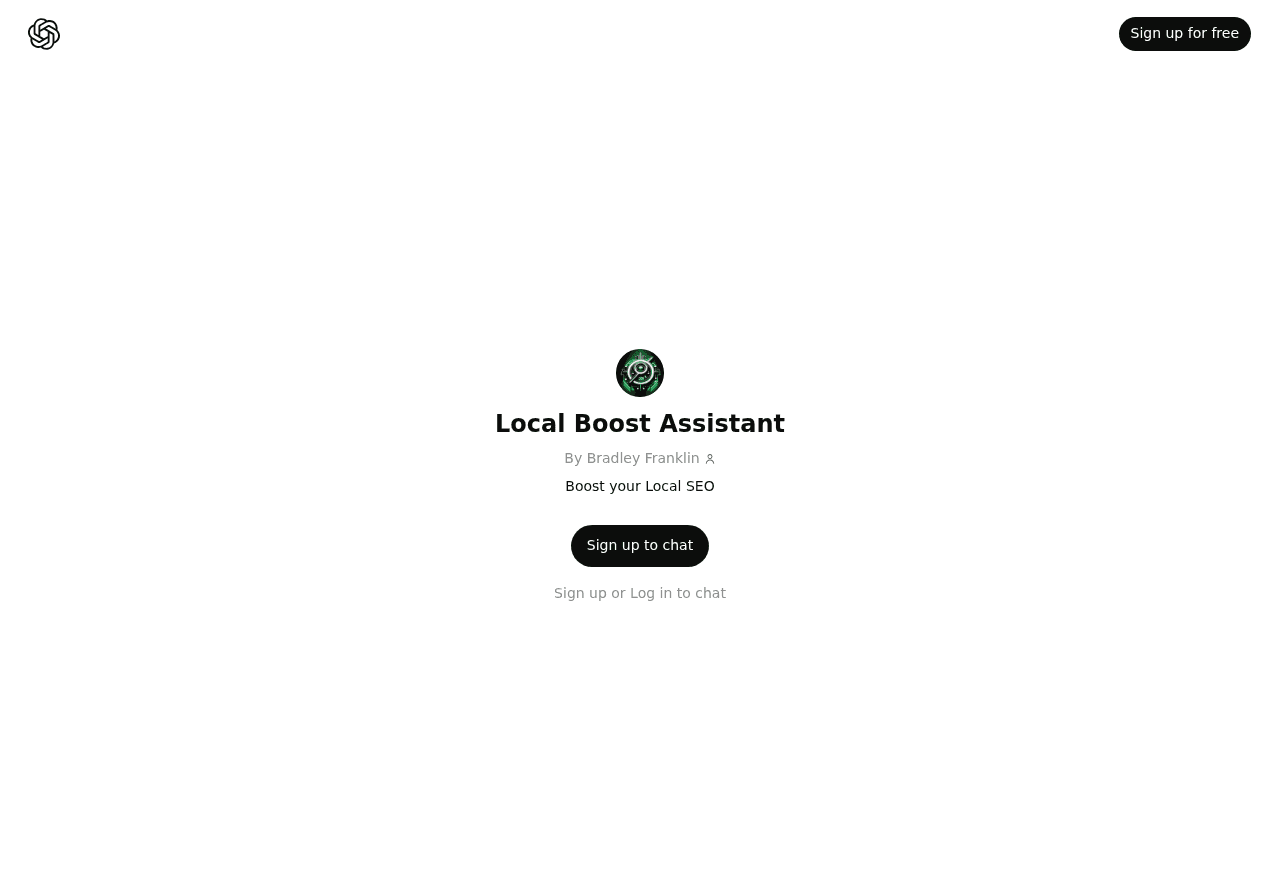 Local Boost Assistant