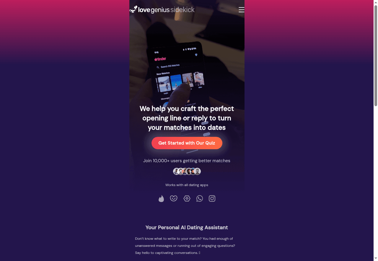 LoveGenius Sidekick
