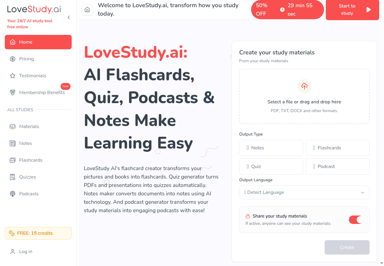 LoveStudy.ai