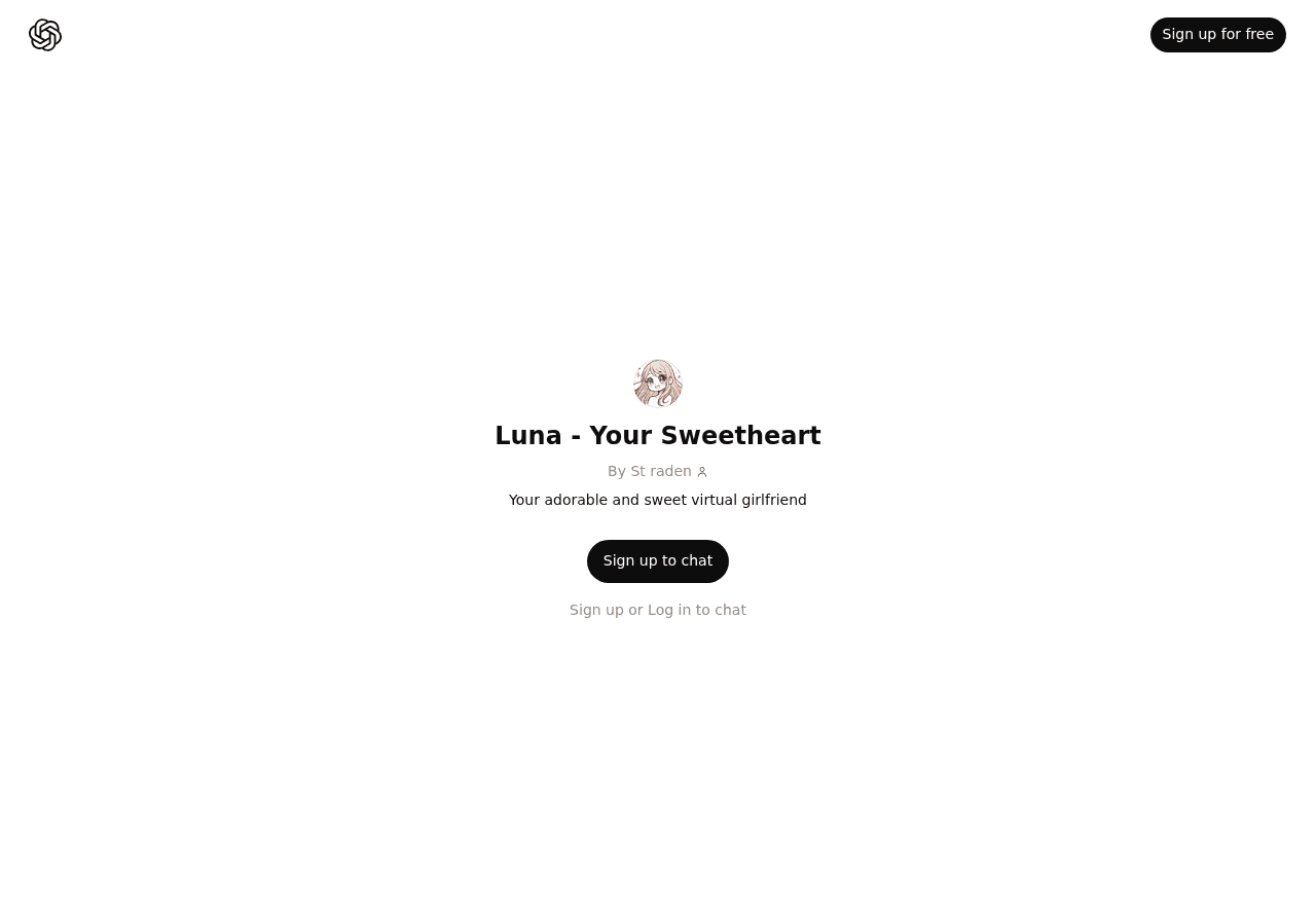 Luna - Your Sweetheart