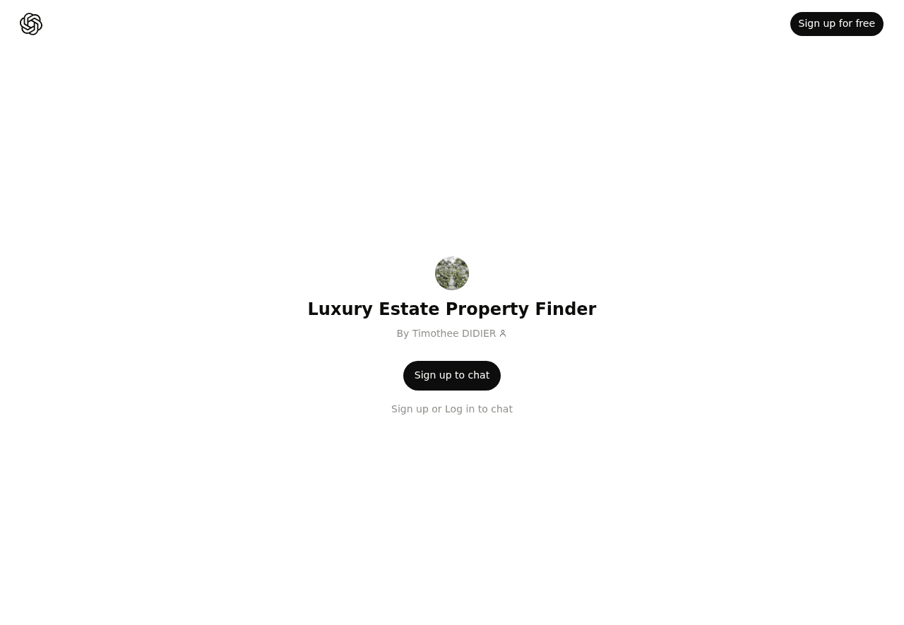 Luxury Estate Property Finder
