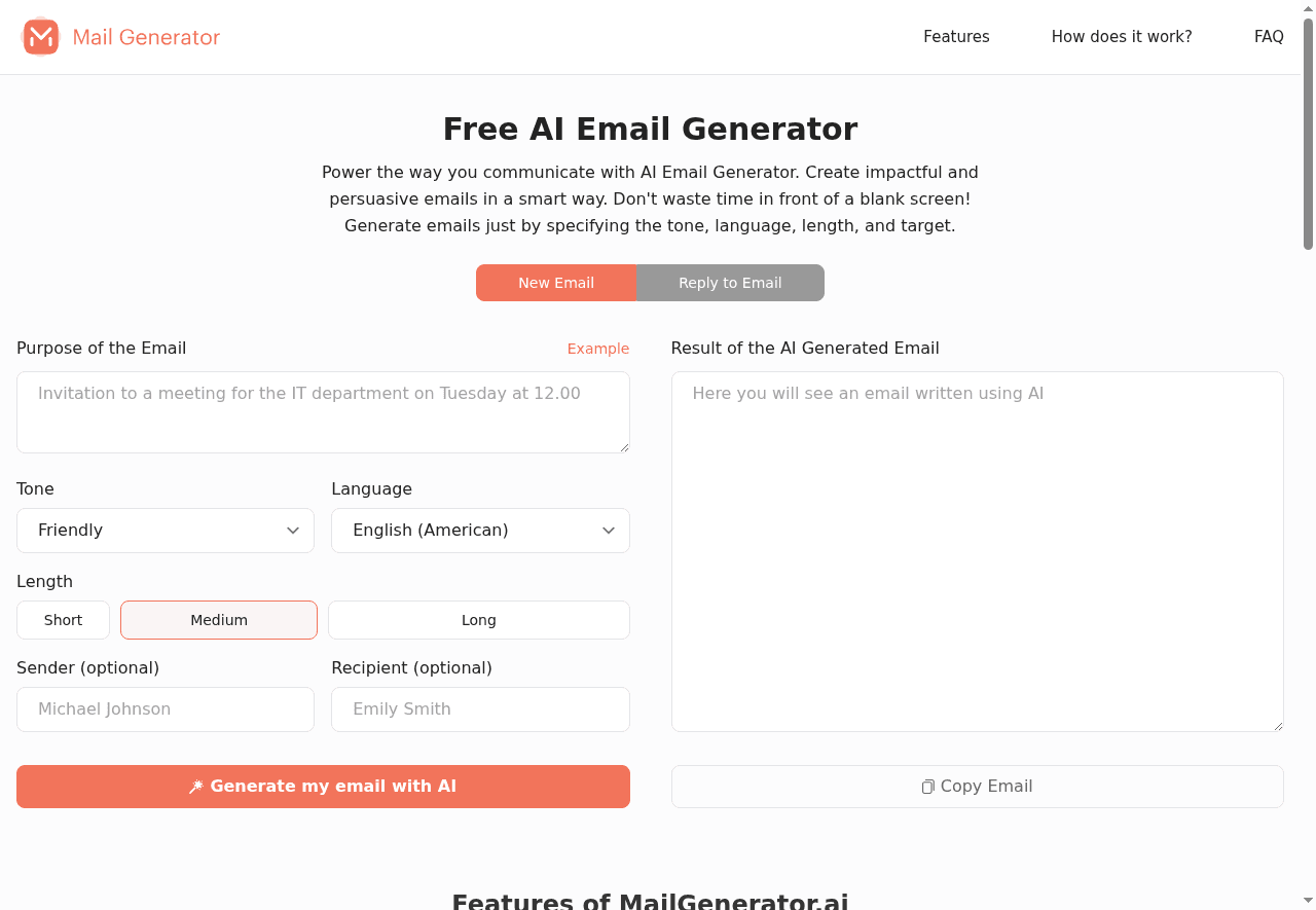 MailGenerator
