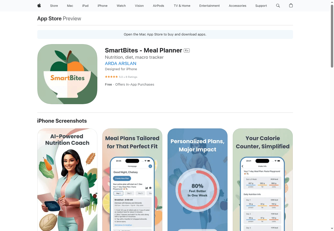 Mealify: Weekly Meal Planner