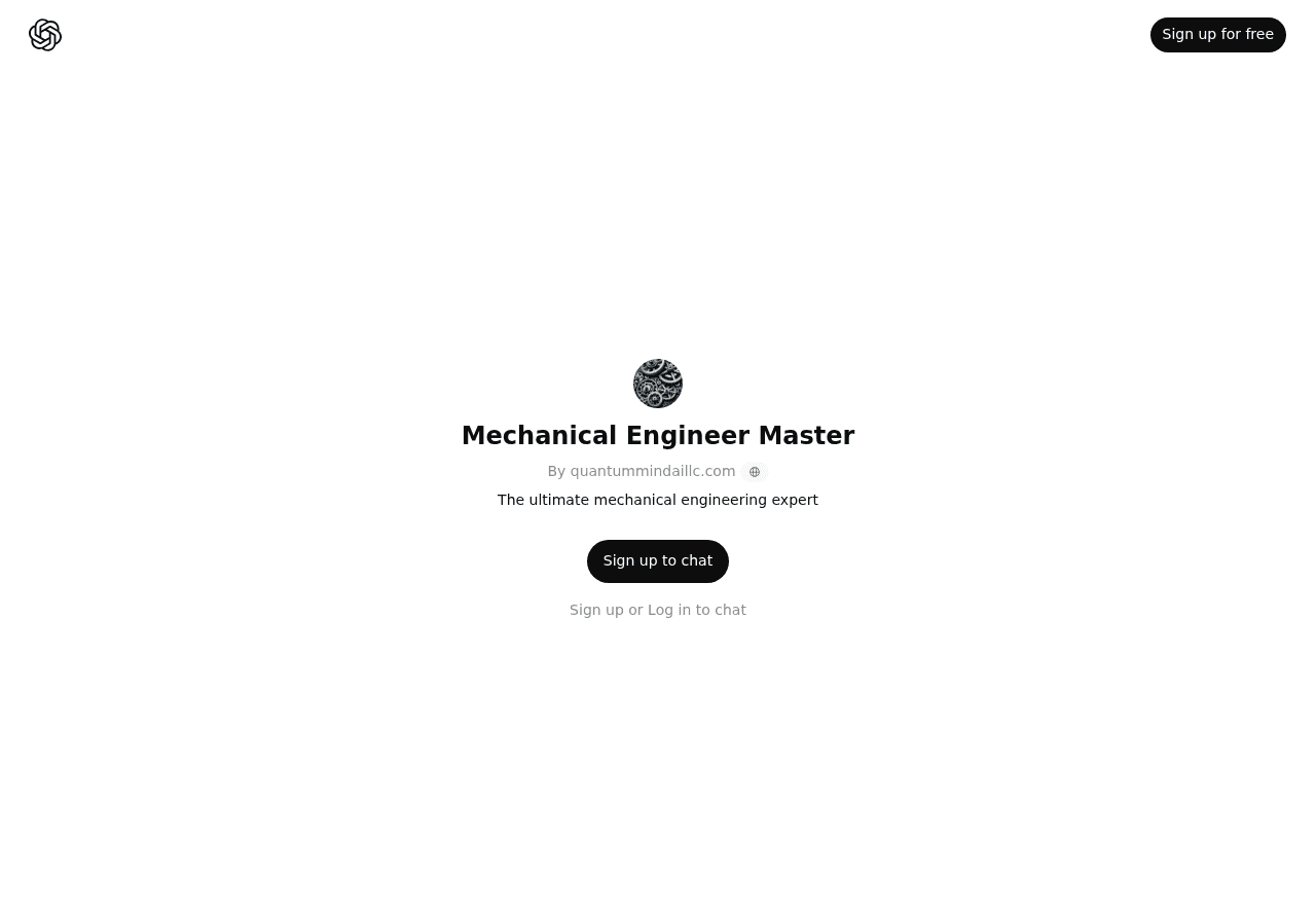 Mechanical Engineer Master