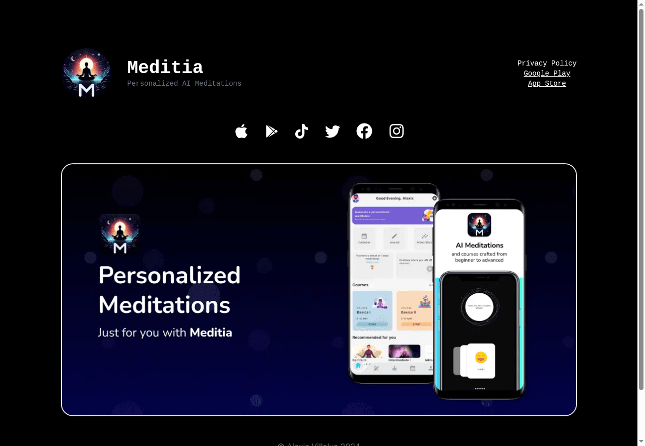 Meditia App