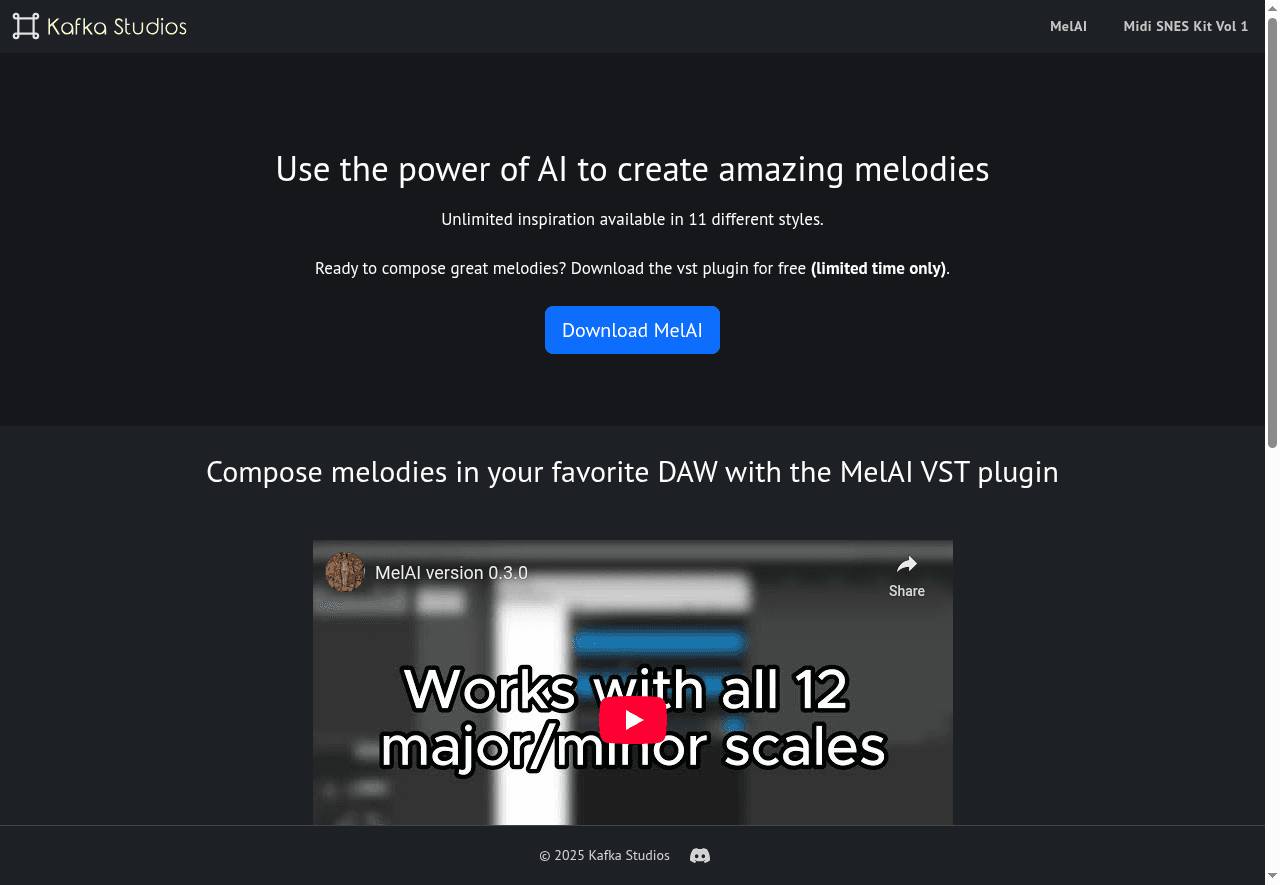MelAI - Kafka Studios