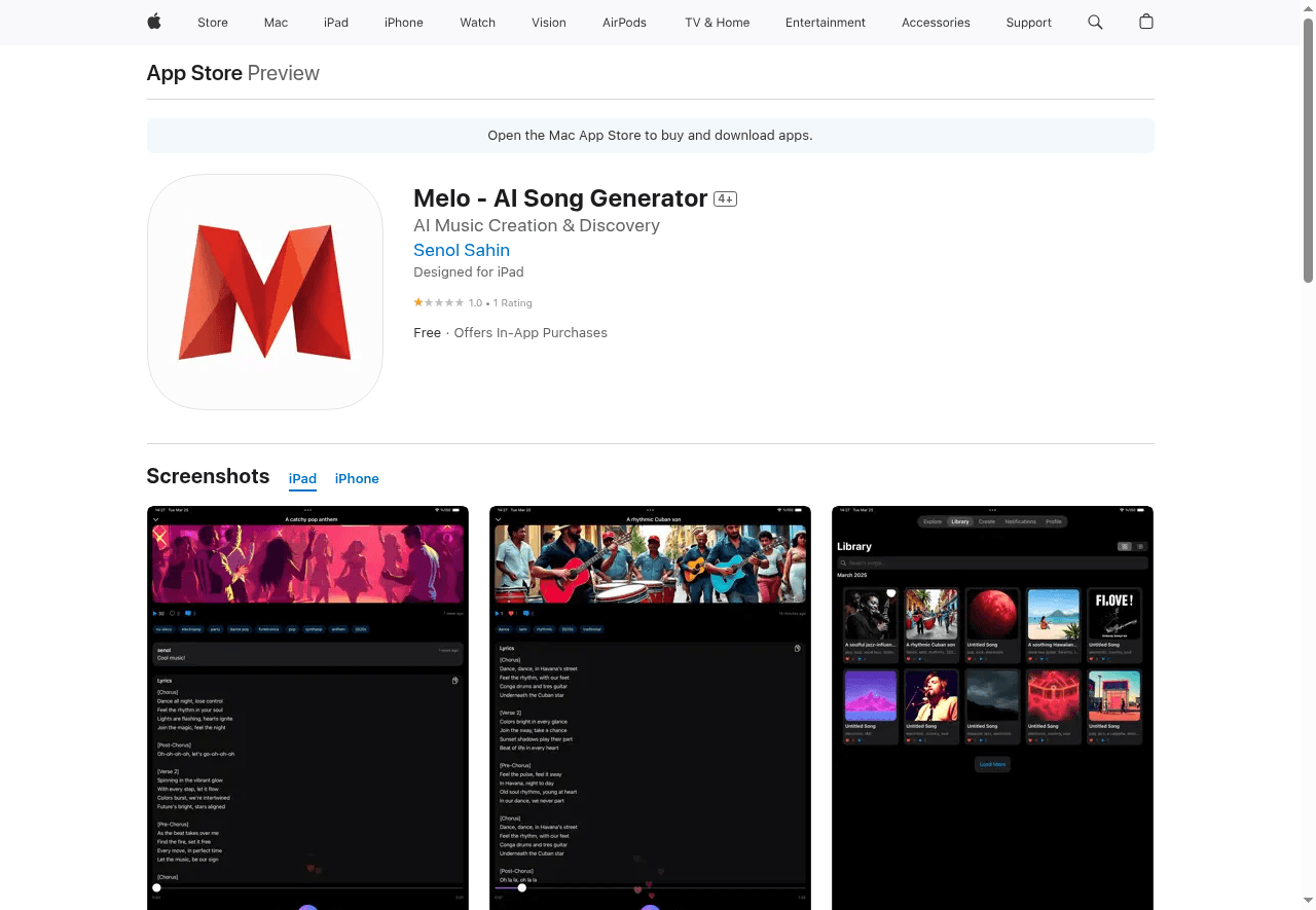 Melo - AI Song Generator
