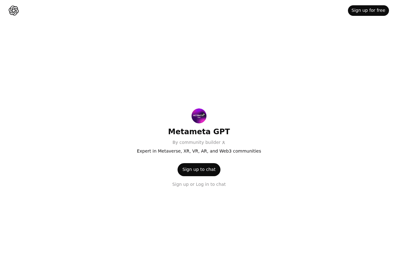 Metameta GPT