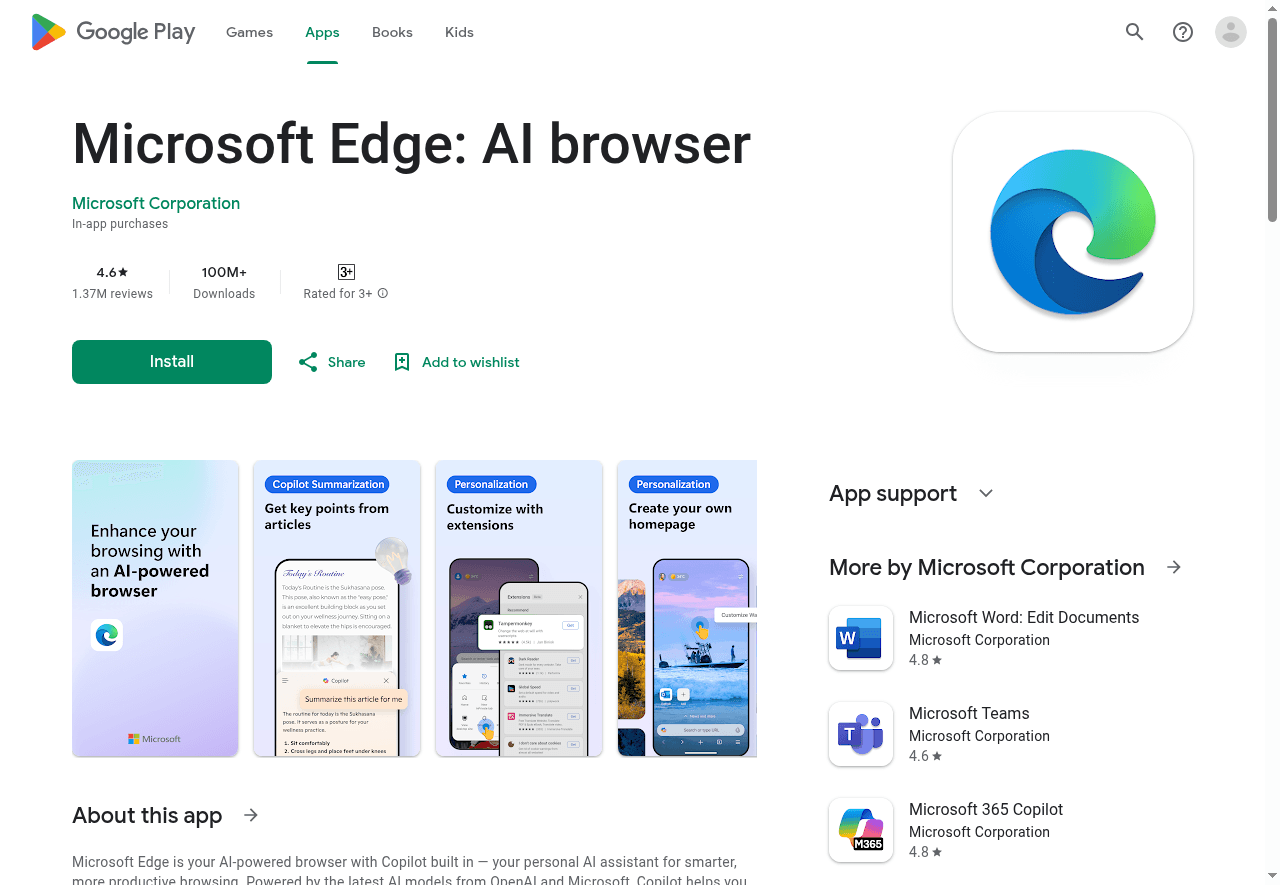 Microsoft Edge