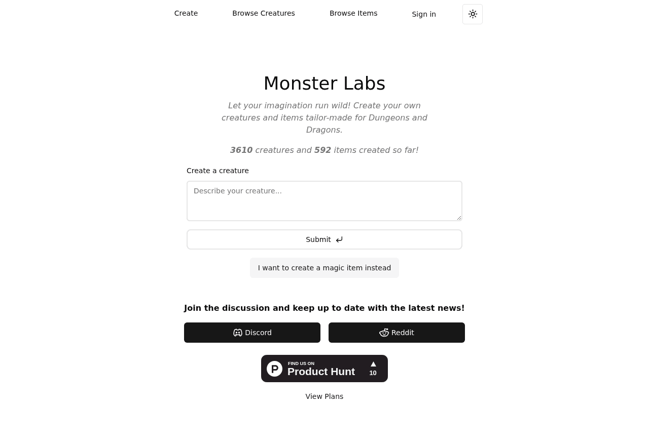 Monster Labs