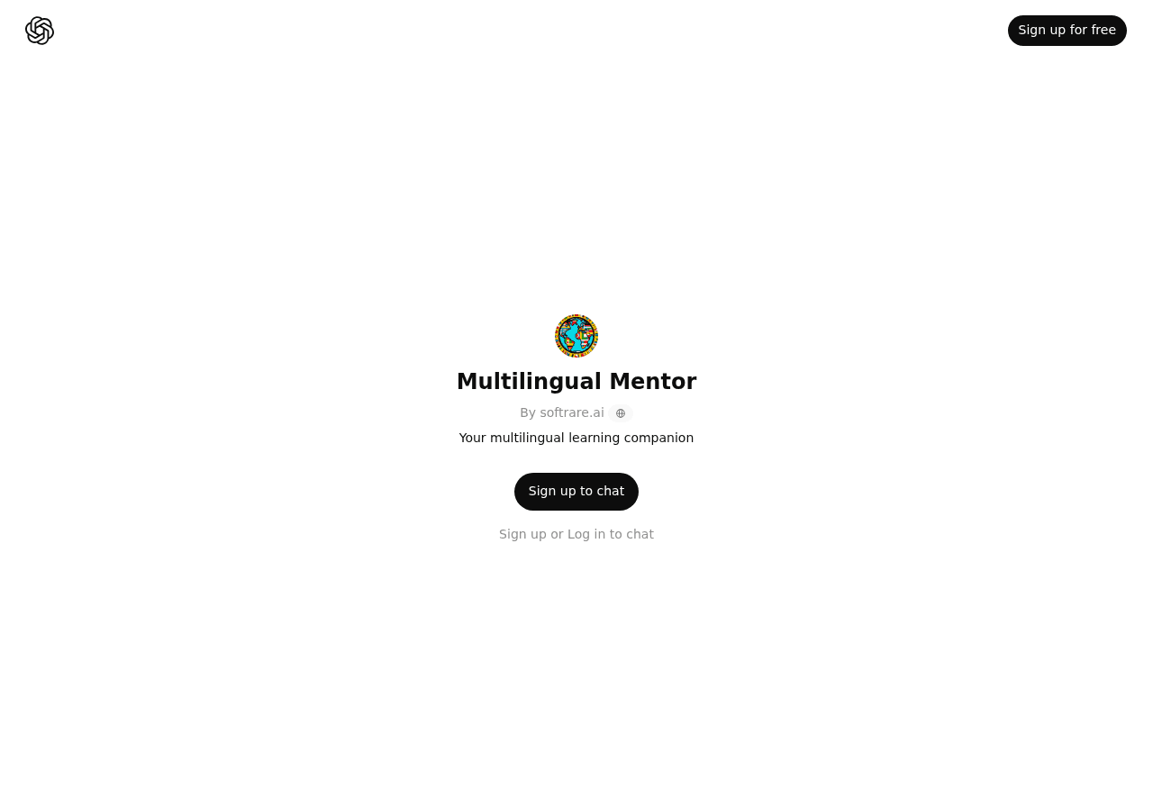 Multilingual Mentor