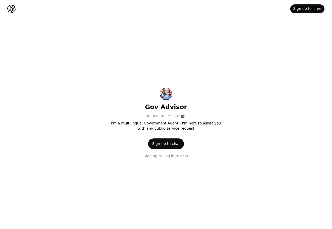 MyGovAdvisor