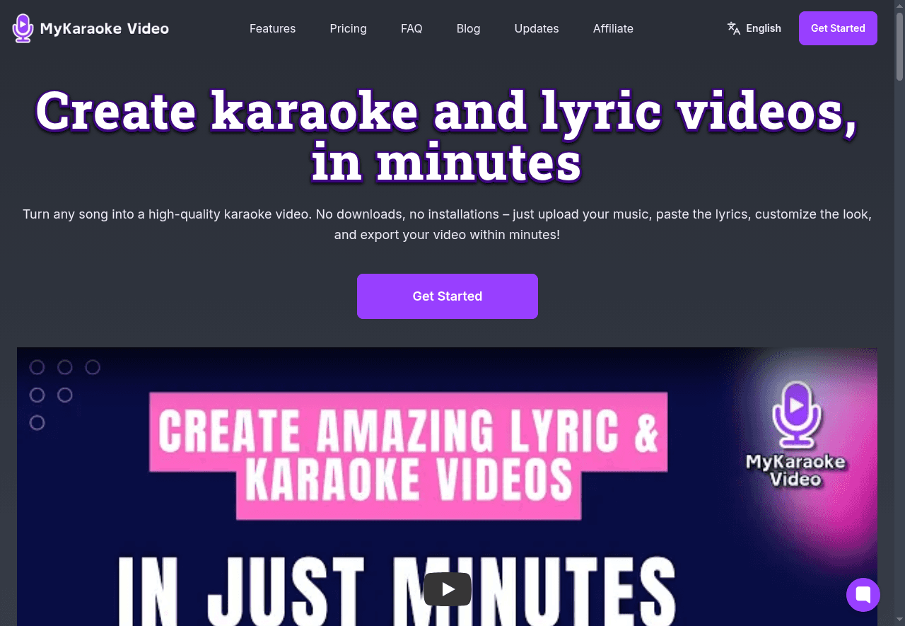 MyKaraoke Video