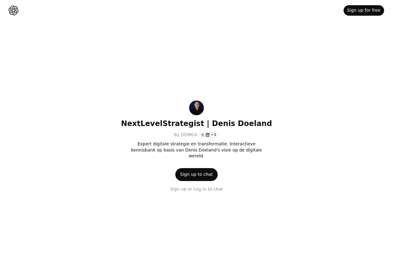 NextLevelStrategist | Denis Doeland