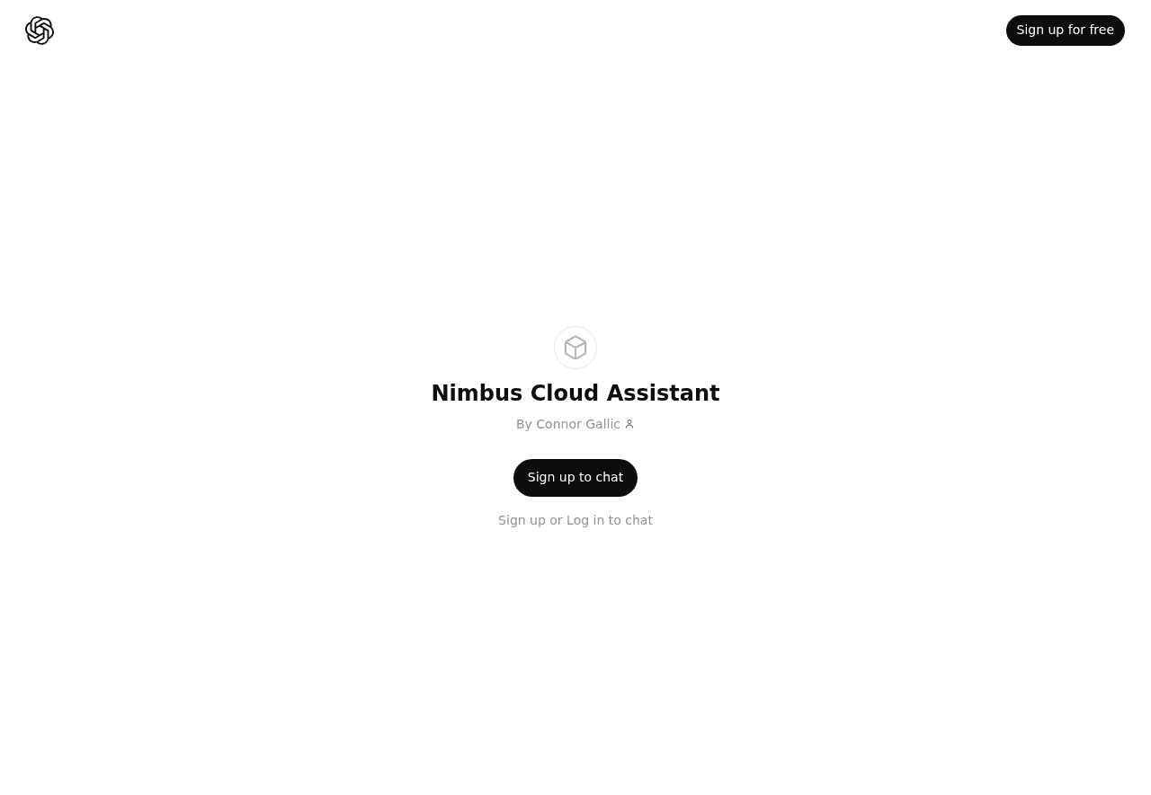 Nimbus Cloud Assistant
