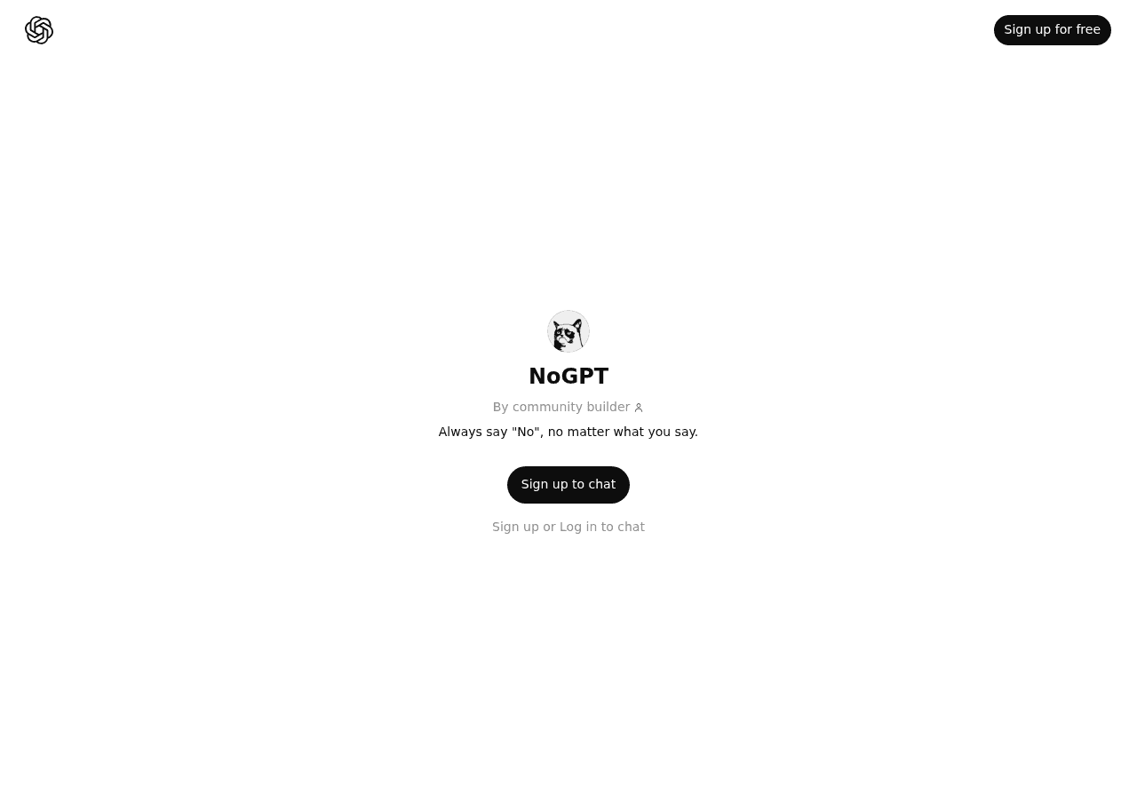 NoGPT