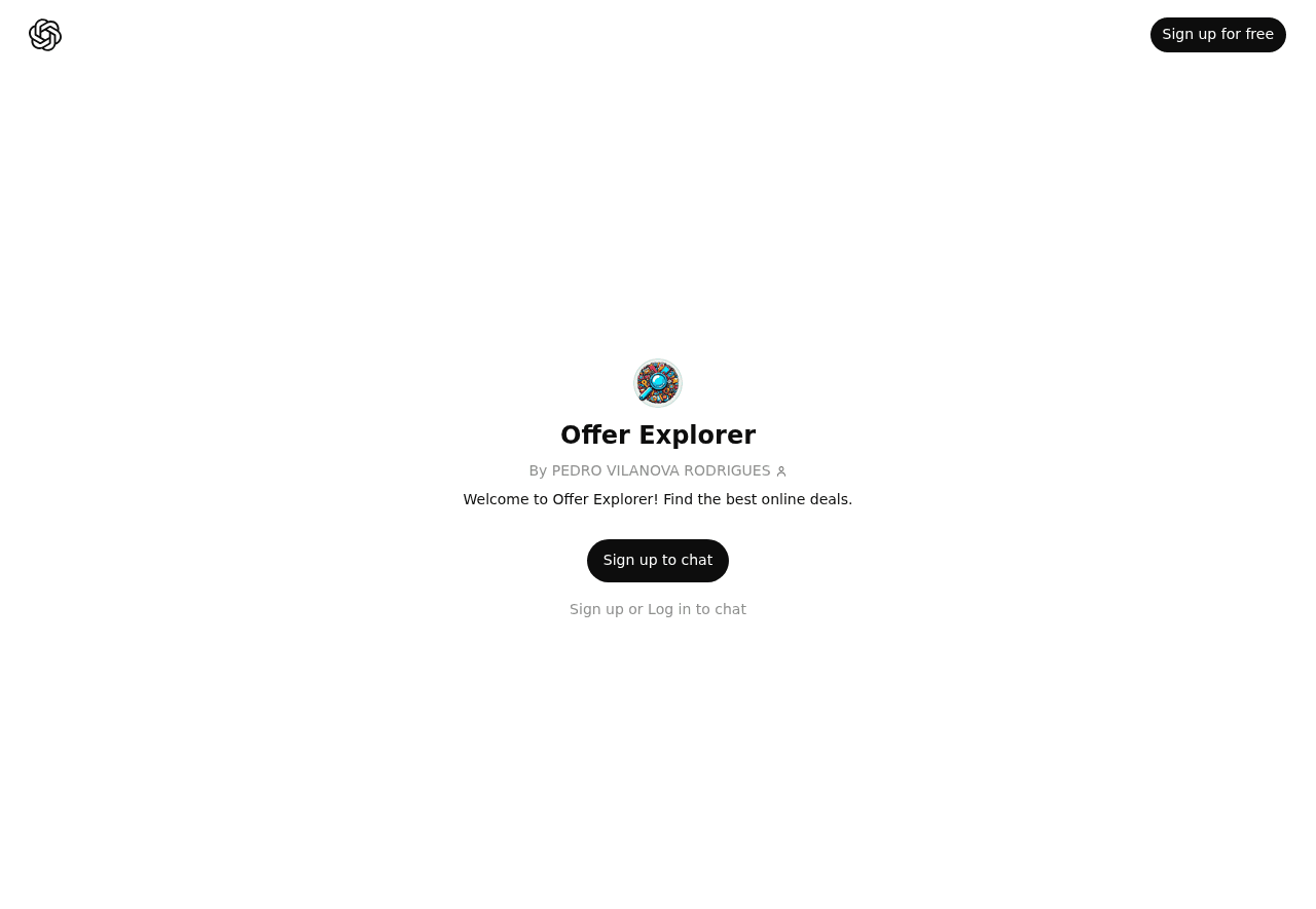 Offer Explorer