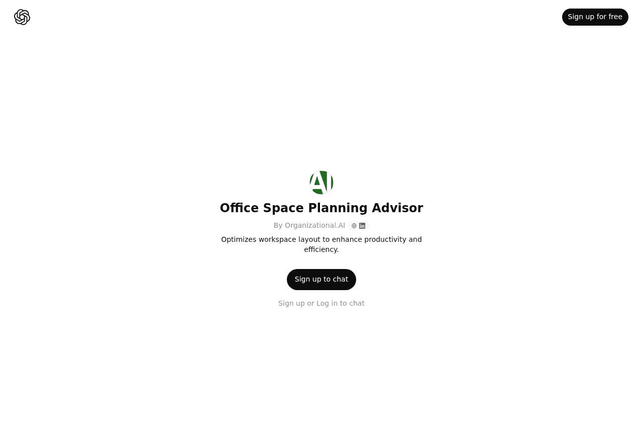 Office Space Planning Advisor