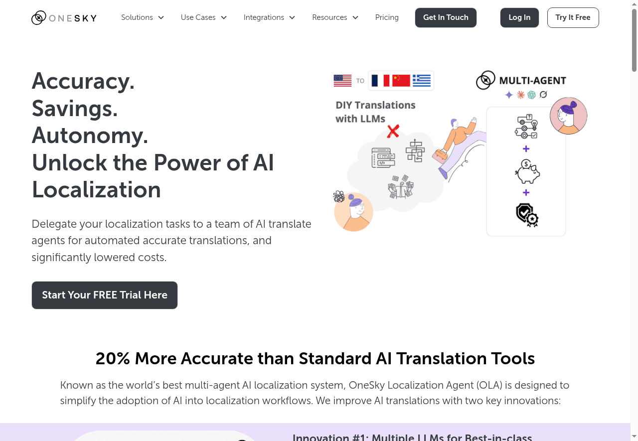 OneSky Localization Agent