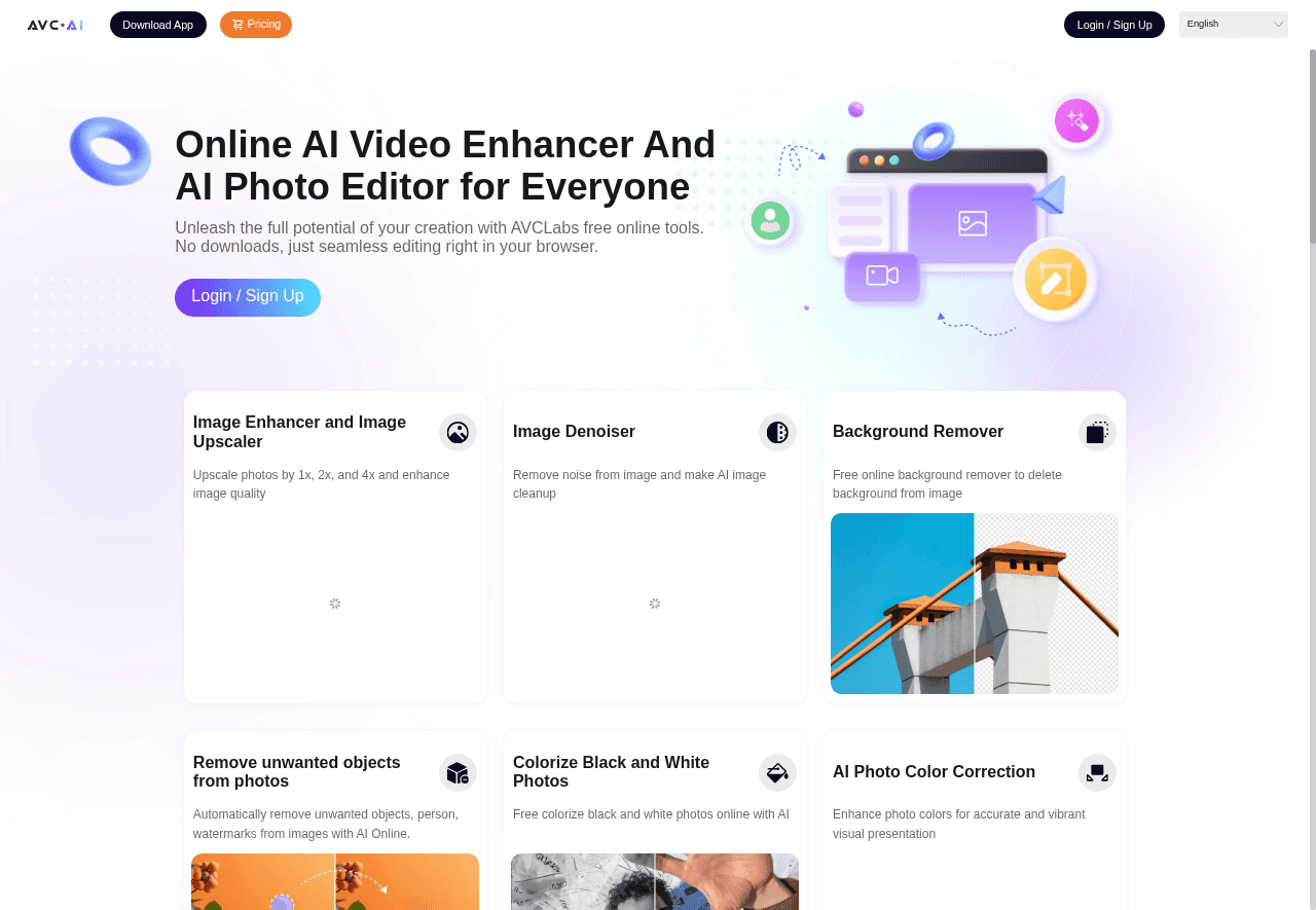 Online AI Image Enhancer