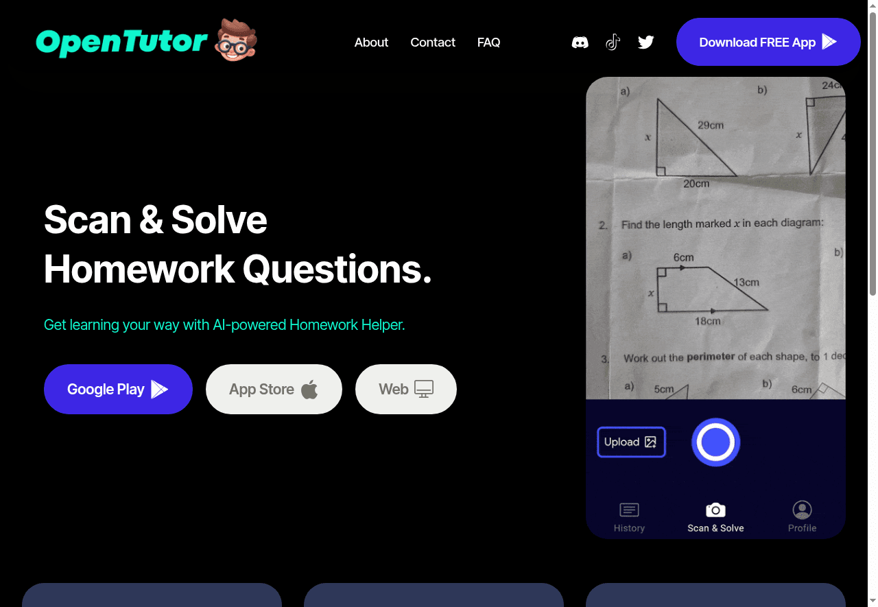 Open Tutor App