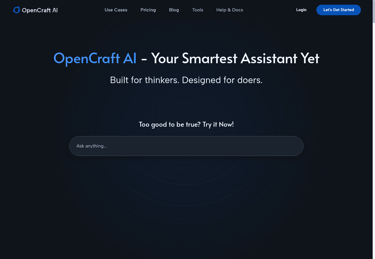 OpenCraftAI