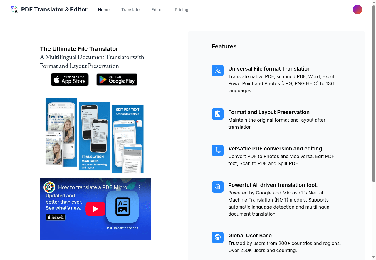 PDF Translator