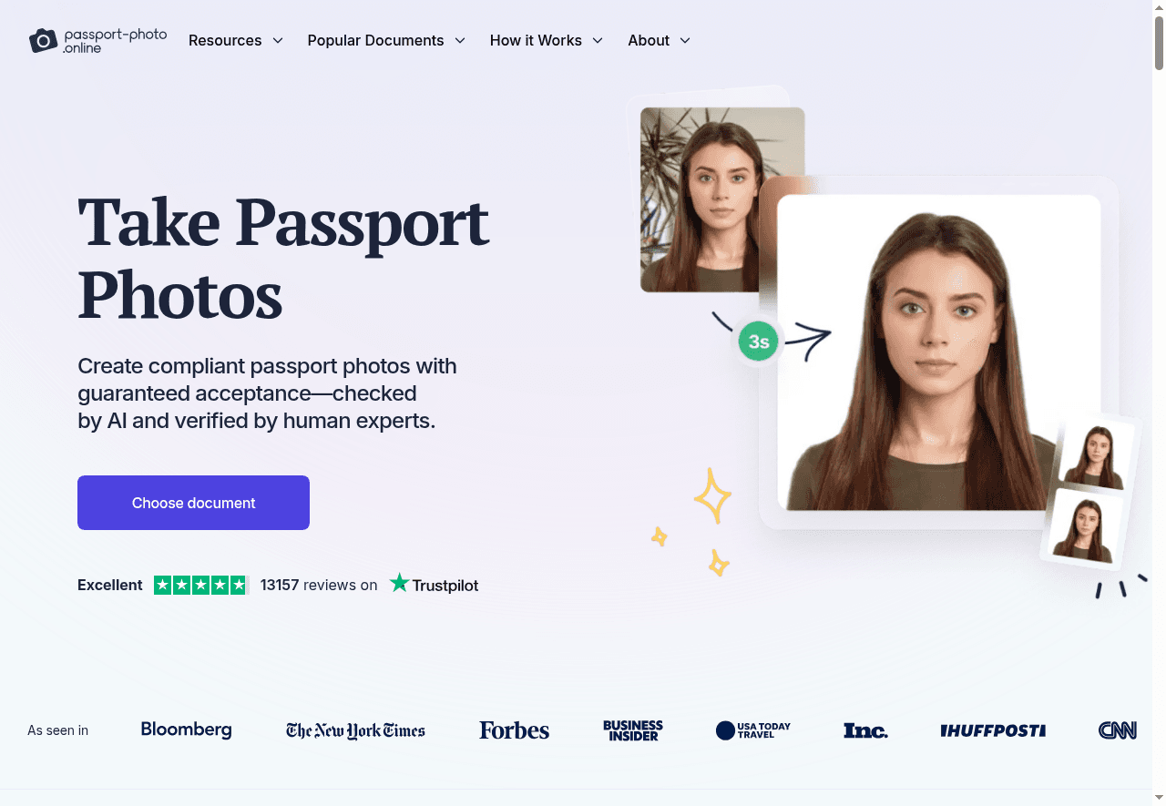 Passport Photo Online