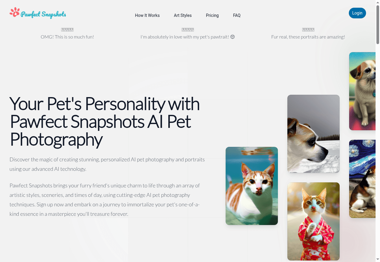 Pawfect Snapshots
