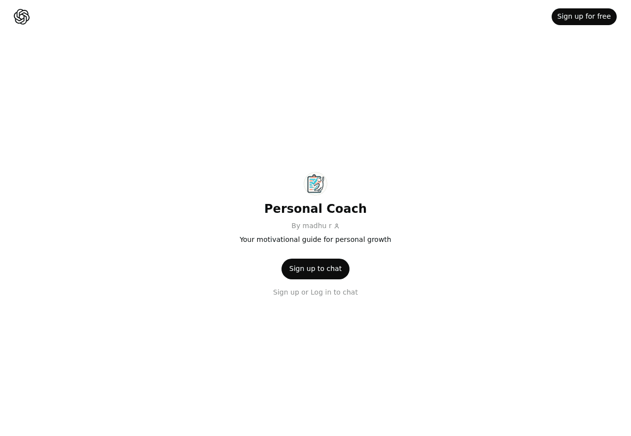 Personal Coach