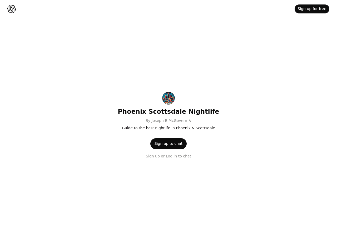 Phoenix Scottsdale Nightlife