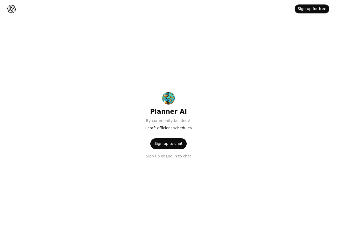 Planner AI