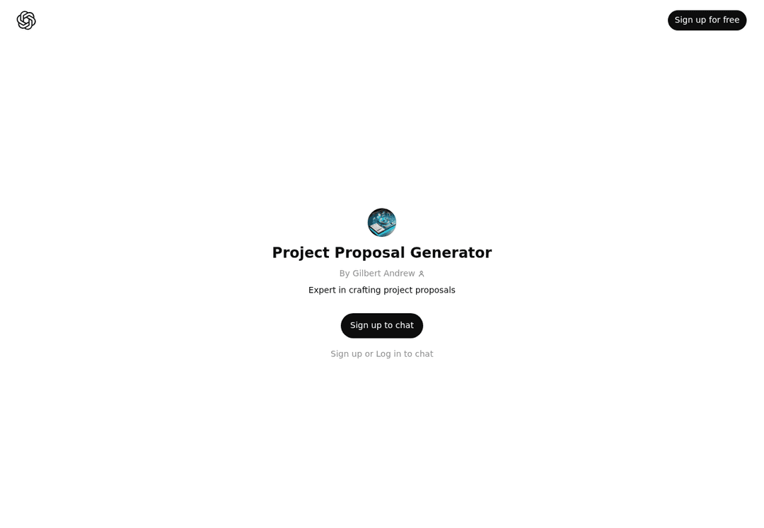 Project Proposal Generator — Project Management | AIMarketwave