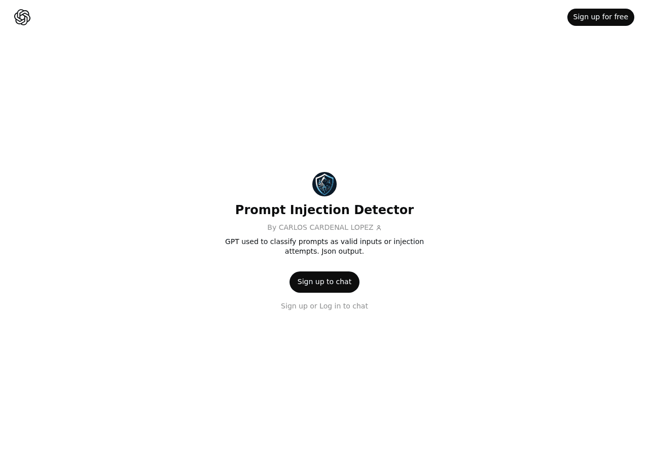 Prompt Injection Detector