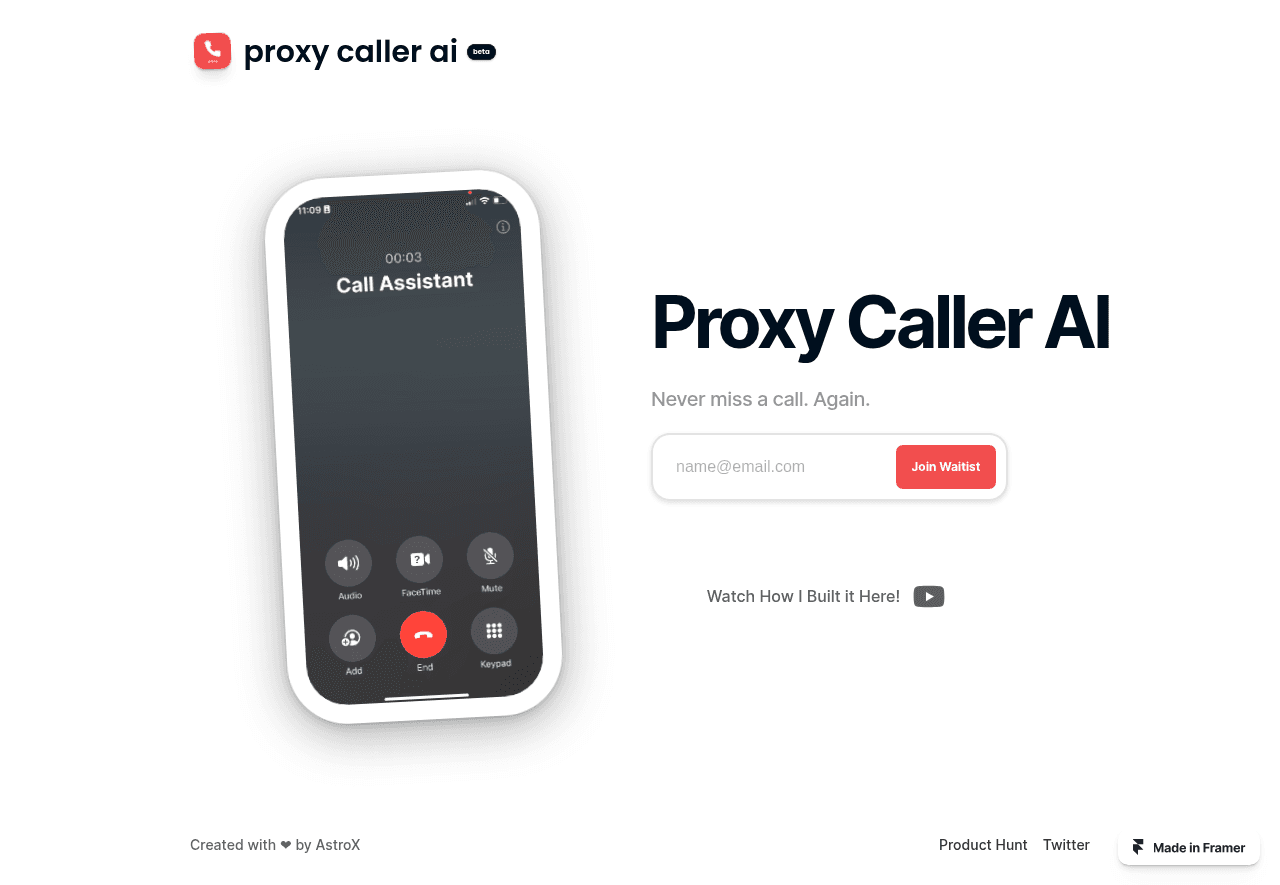 Proxy Caller AI