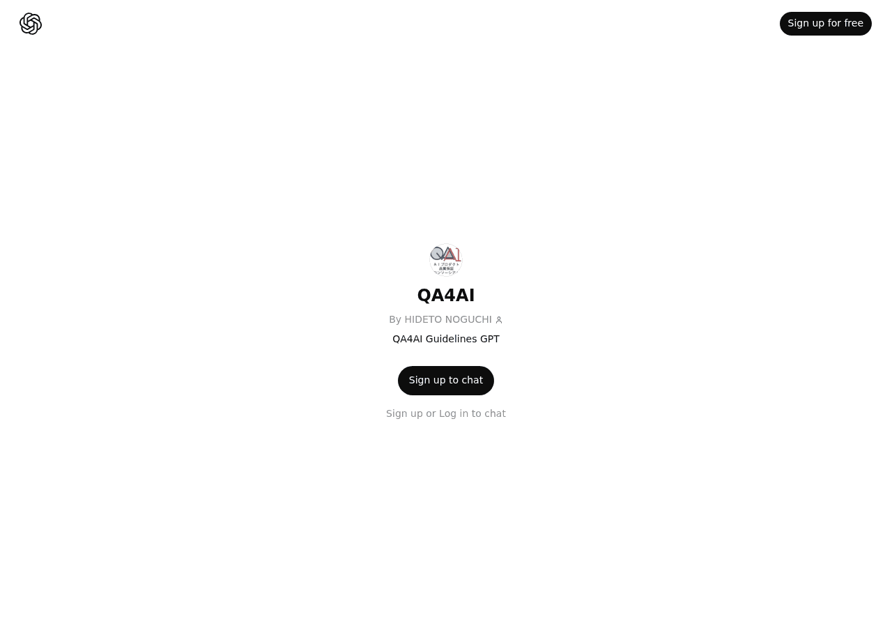QA4AI
