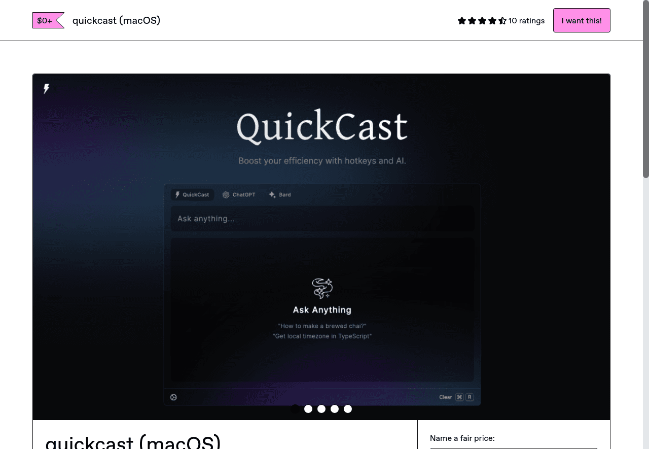 Quickcast