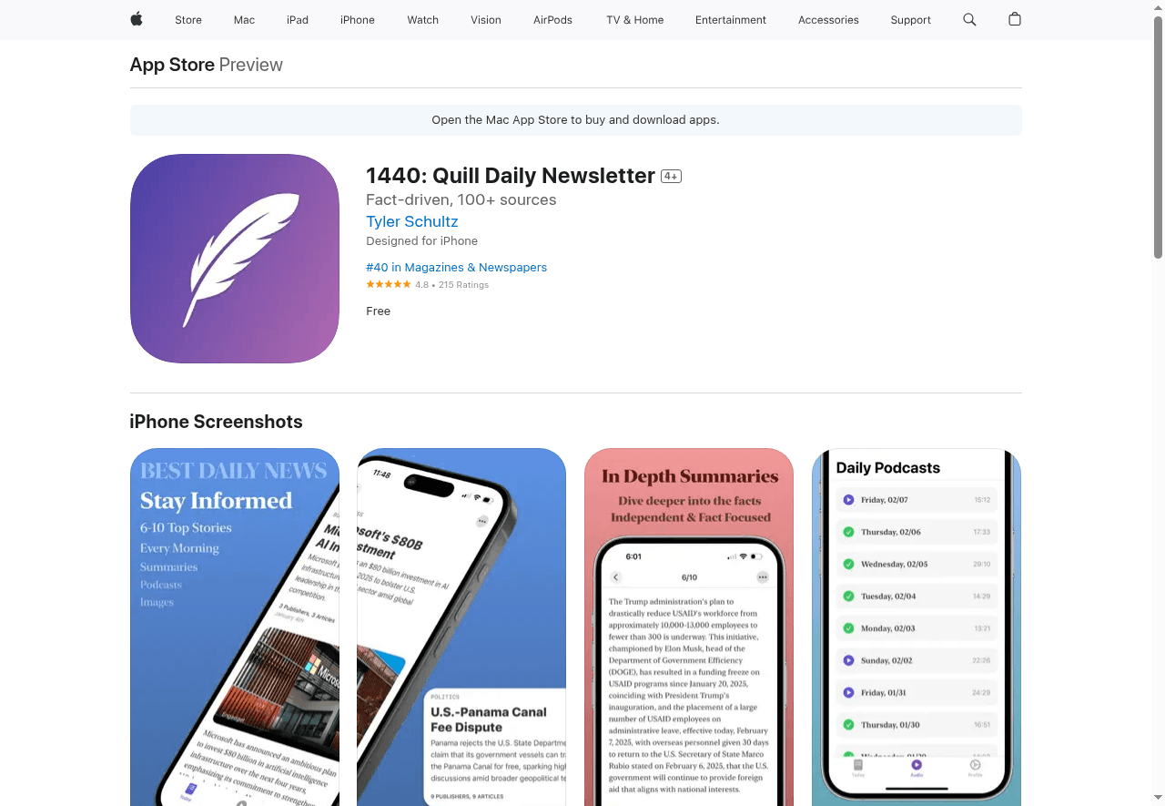 Quill - News Digest