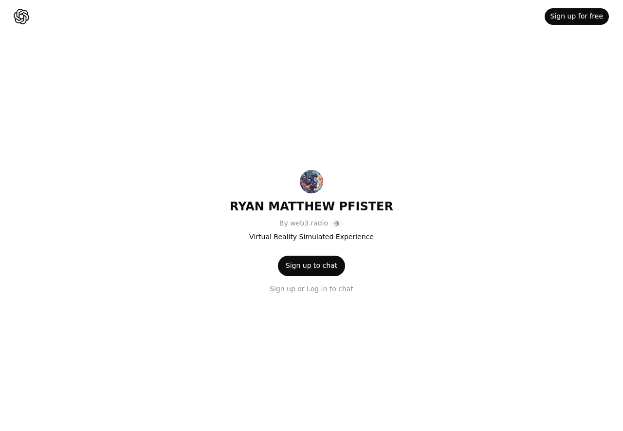 RYAN MATTHEW PFISTER