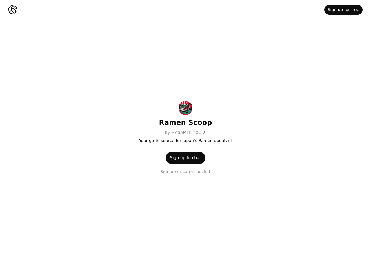 Ramen Scoop