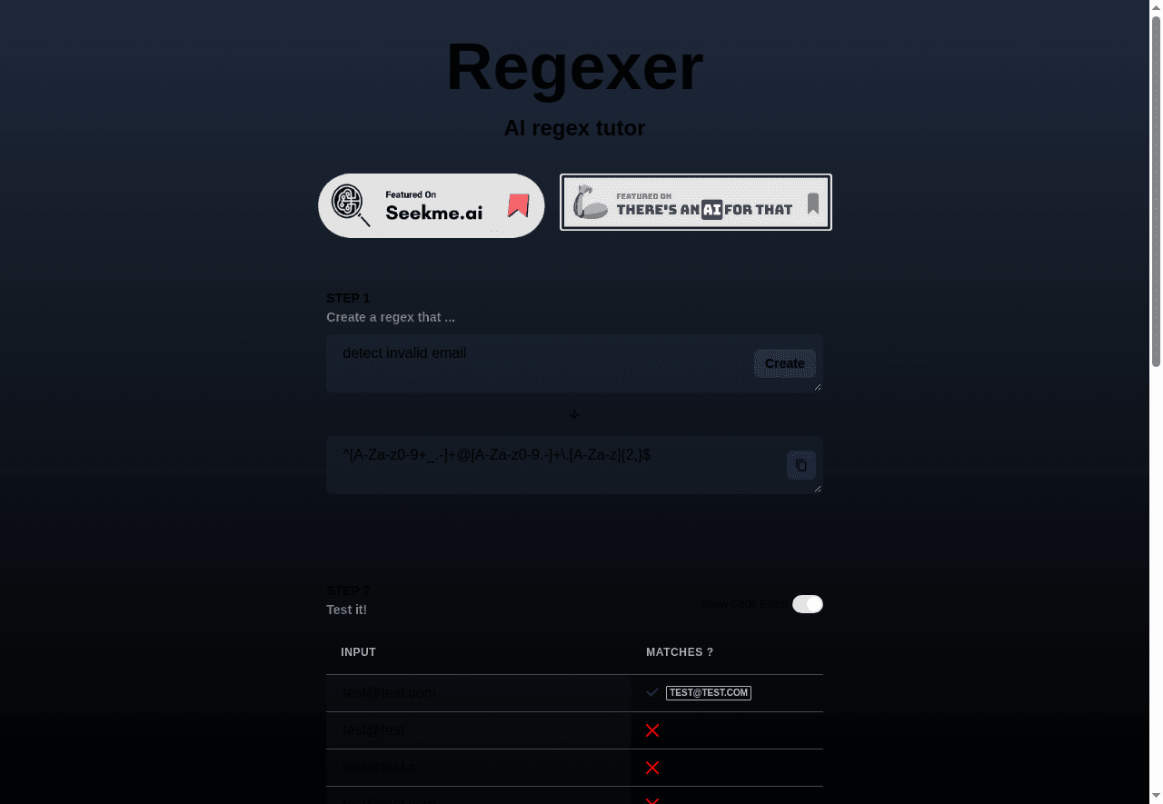 Regexer