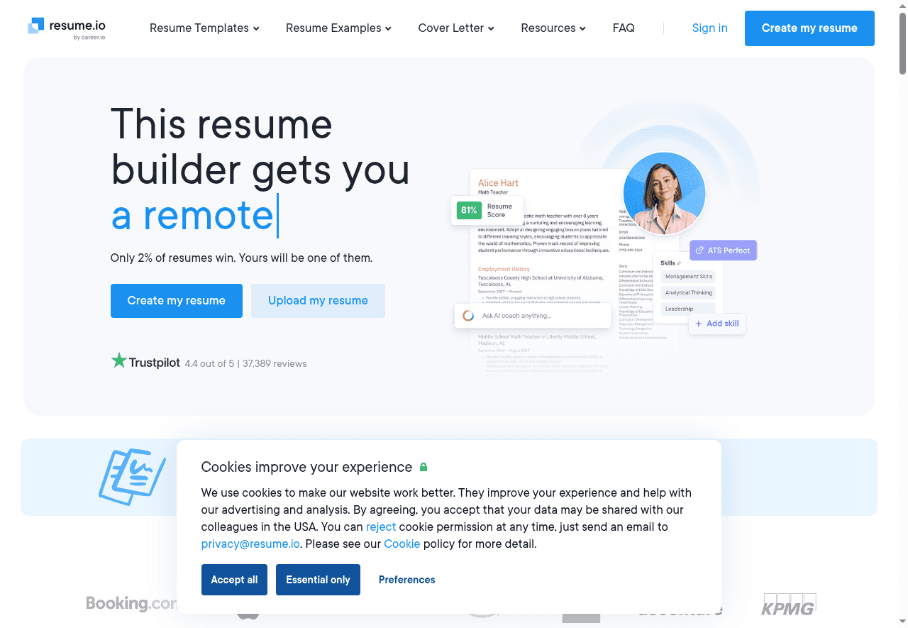 Resume.io
