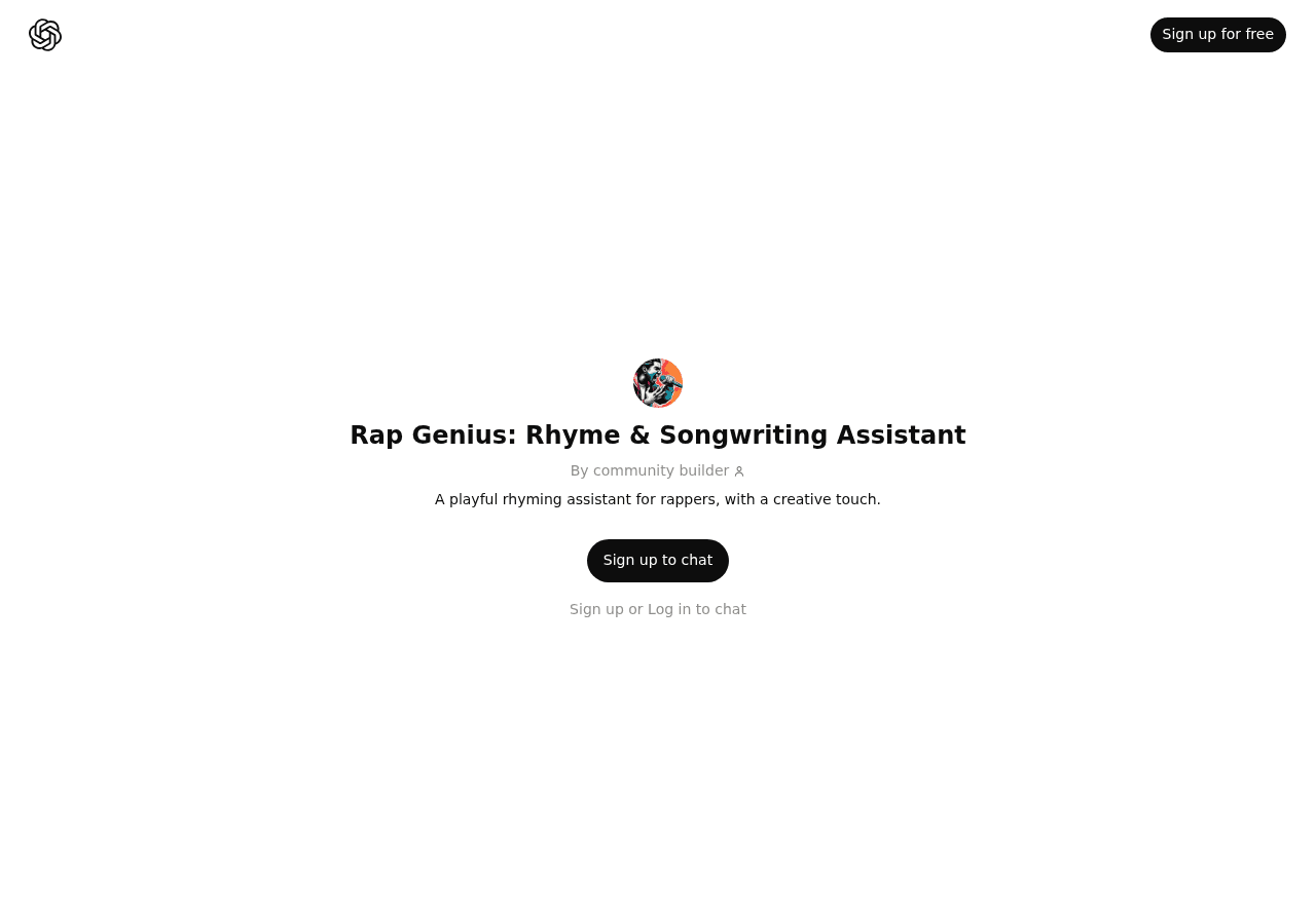 Rhyme Master for Rappers