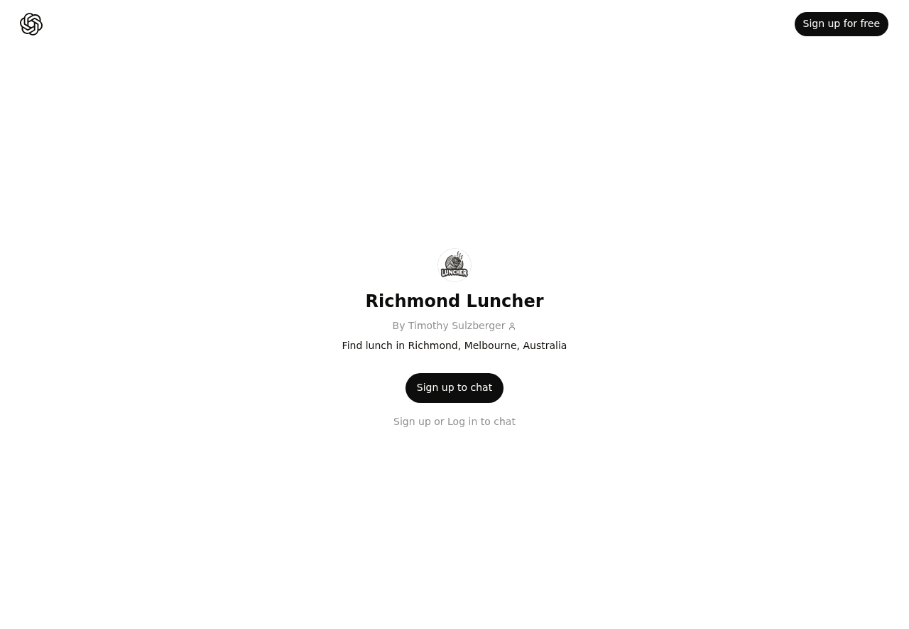Richmond Luncher